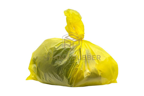 Image of Trash Bags Yellow Large