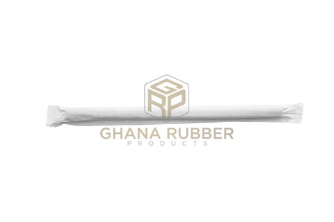 Image of Wrapped Jumbo Straws Black 12mm
