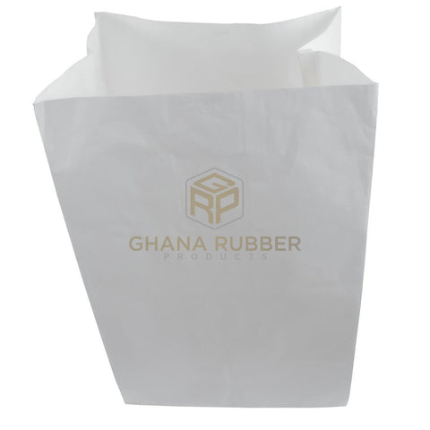 Image of Block Paper Bag White Extra Extra Large
