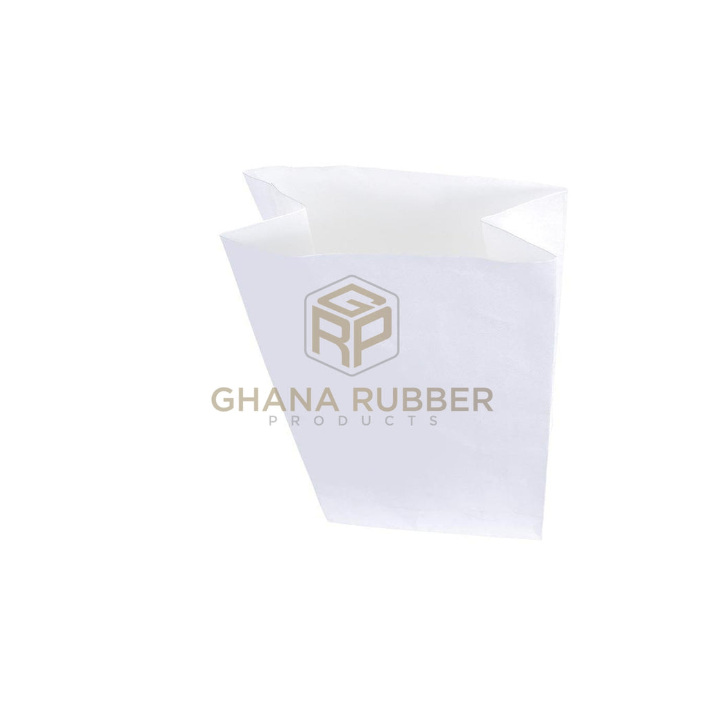 Block Paper Bag White Extra Small