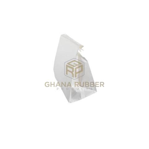 Image of Block Paper Bag White Small