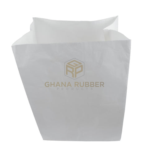 Image of Block Paper Bag White Extra Large