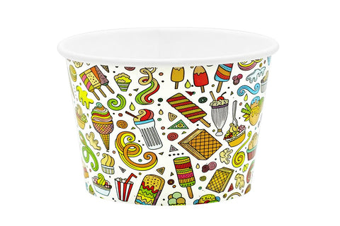Image of Ice Cream Cups 12oz (No Lids)