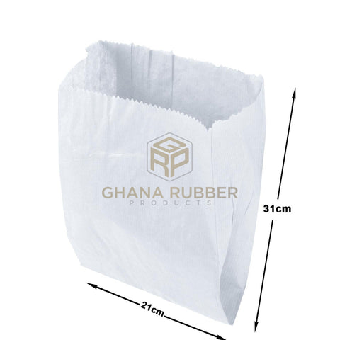 Image of Paper Bag for Pastry Extra-Large White 