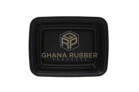 12oz Rectangle Black Microwavable Containers