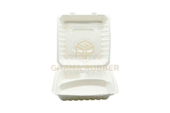 3-Section Bagasse Meal Box 9