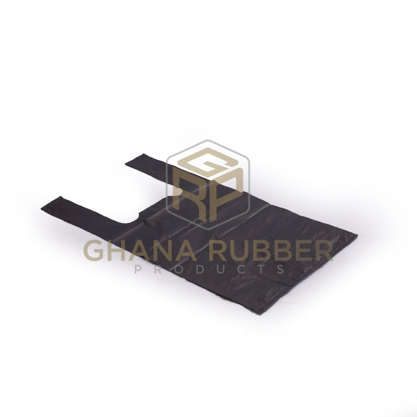 Carrier Bags Black Small Shine Disposables by Ghana Rubber Ghana