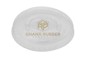 Flat Lids With A Sip-Through Hole Transparent Large Size