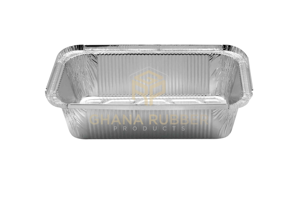 Aluminium Foil Food Containers + Lids Large Deep 8777