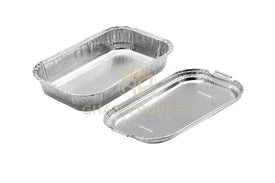 Aluminium Foil Food Containers + Lids 5332