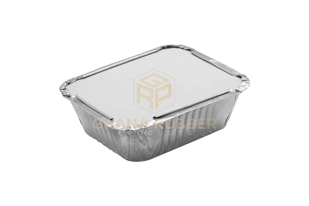 Aluminium Foil Food Containers + Lids Small 8342