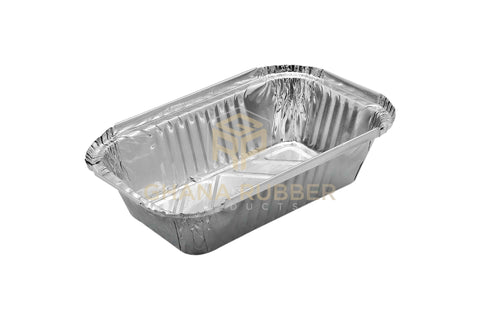Image of Aluminium Foil Food Containers + Lids 8368
