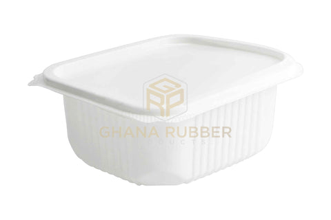 Clamshell Deli Containers 500cc White HRC-2