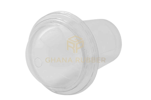 Image of Disposable Plastic Cups 300cc Transparent + Domed Lids