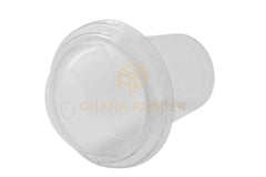Disposable Plastic Cups 300cc Transparent + Domed Lids