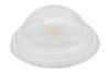 Domed Lids Transparent With No Hole Large Size