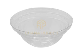 Domed Lids With A Sip-Through Hole Large Size (Transparent)