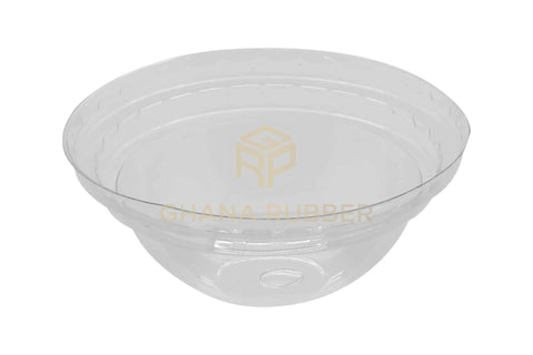 Domed Lids With A Sip-Through Hole Transparent Small Size