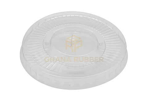 Image of Flat Lids With A Sip-Through Hole Transparent Large Size