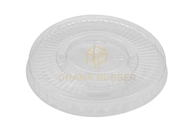 Flat Lids With A Sip-Through Hole Transparent Small Size