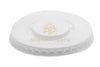 Flat Lids With A Sip-Through Hole White Large Size