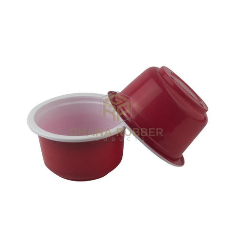 Image of Ice Cream Cups 250cc Red White