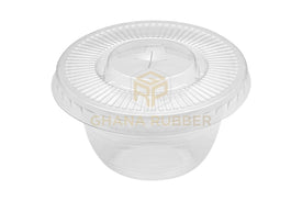 Ice Cream Cups + Flat Lids Transparent 250cc