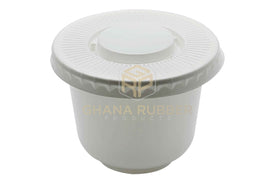 Ice Cream Cups + Flat Lids White 300cc