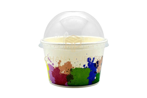 Image of Ice Cream Cups + Lids 8oz