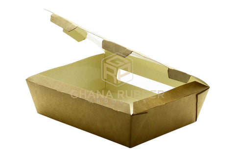 Image of Kraft Meal Boxes With Window Large