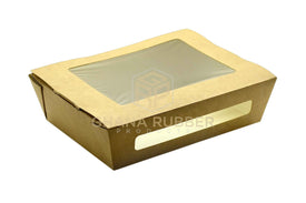 Kraft Meal Boxes With Window Large