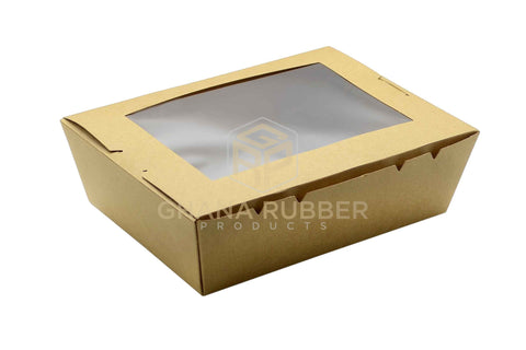 Image of Kraft Meal Boxes With Window Medium