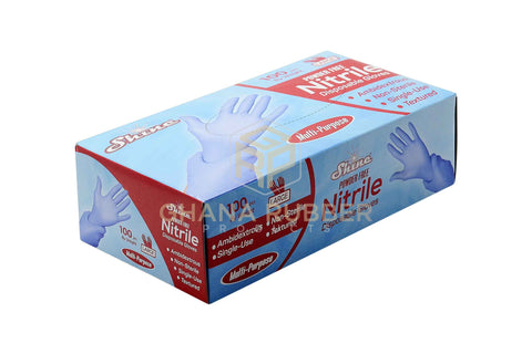 Nitrile Gloves Blue Medium