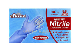 Nitrile Gloves Blue Medium