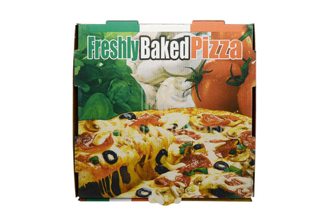 Image of Pizza Boxes 12" Freshly-Baked Design