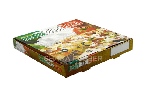 Pizza Boxes 13" Freshly-Baked Design