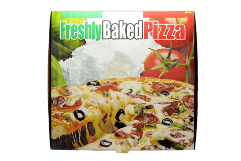 Pizza Boxes 16" Freshly-Baked Design