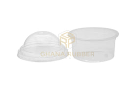 Plastic Tubs 150ml + Domed Lids