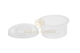 Plastic Tubs 150ml + Flat Lids
