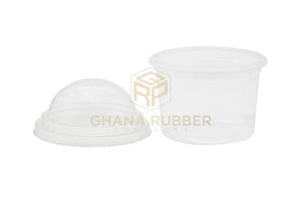 Plastic Tubs 250ml + Domed Lids