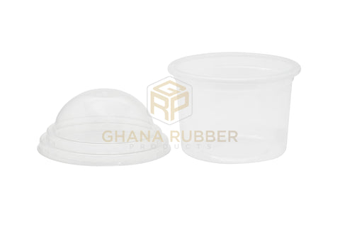 Image of Plastic Tubs 250ml + Domed Lids