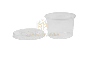 Plastic Tubs 250ml + Flat Lids
