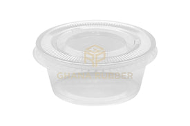 Portion Sauce Cups + Lids 3.25oz