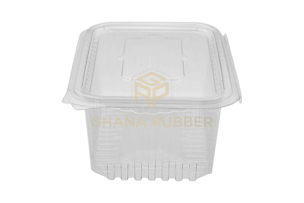 Rectangular Deli Containers 1000cc Shine Disposables by Ghana Rubber