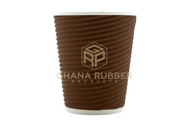 Ripple Paper Cups 8oz Brown