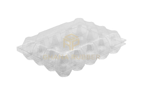 Image of Transparent Egg Trays for 20-Eggs