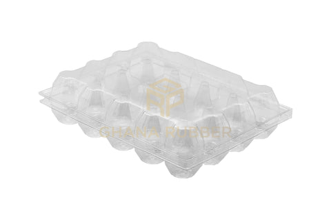 Image of Transparent Egg Trays for 20-Eggs