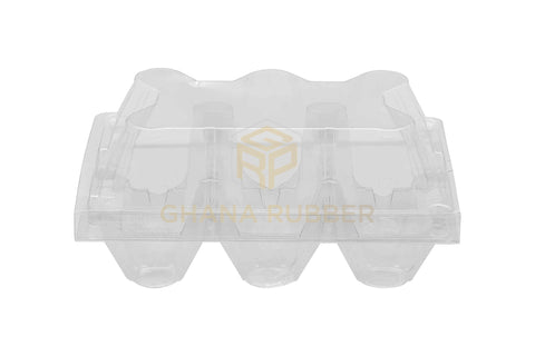 Image of Transparent Egg Trays for 6-Eggs